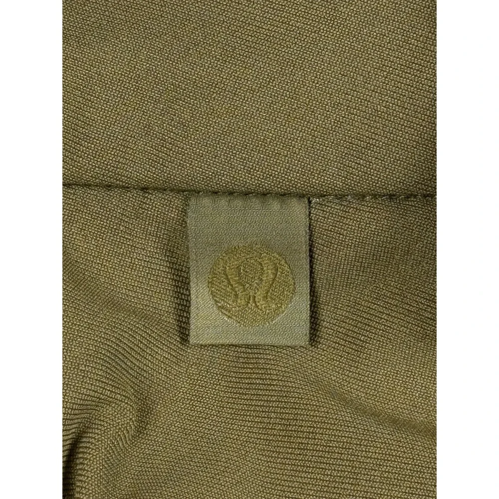LULULEMON 34x28 Pants Mens Olive Brown ABC Stretch Tech Chino Pants LM5AEVS